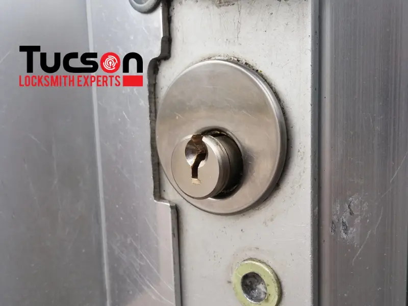 business lock close up